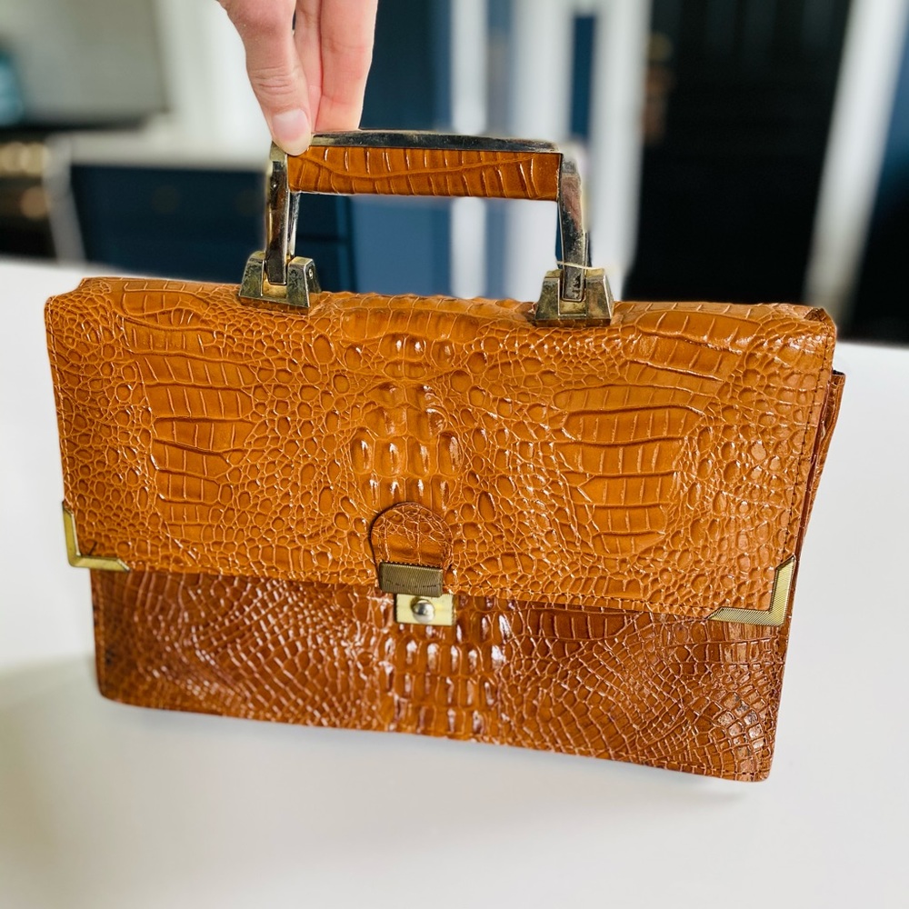 SOLDVintage leather handbag